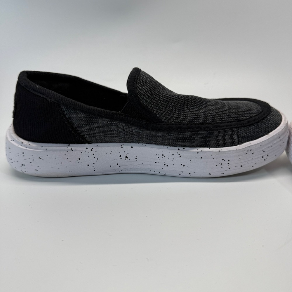 Hey Dude Sunapee W Sport Mesh Slip Pull On Shoe 40241-001 Black Women 7 - Picture 9 of 14